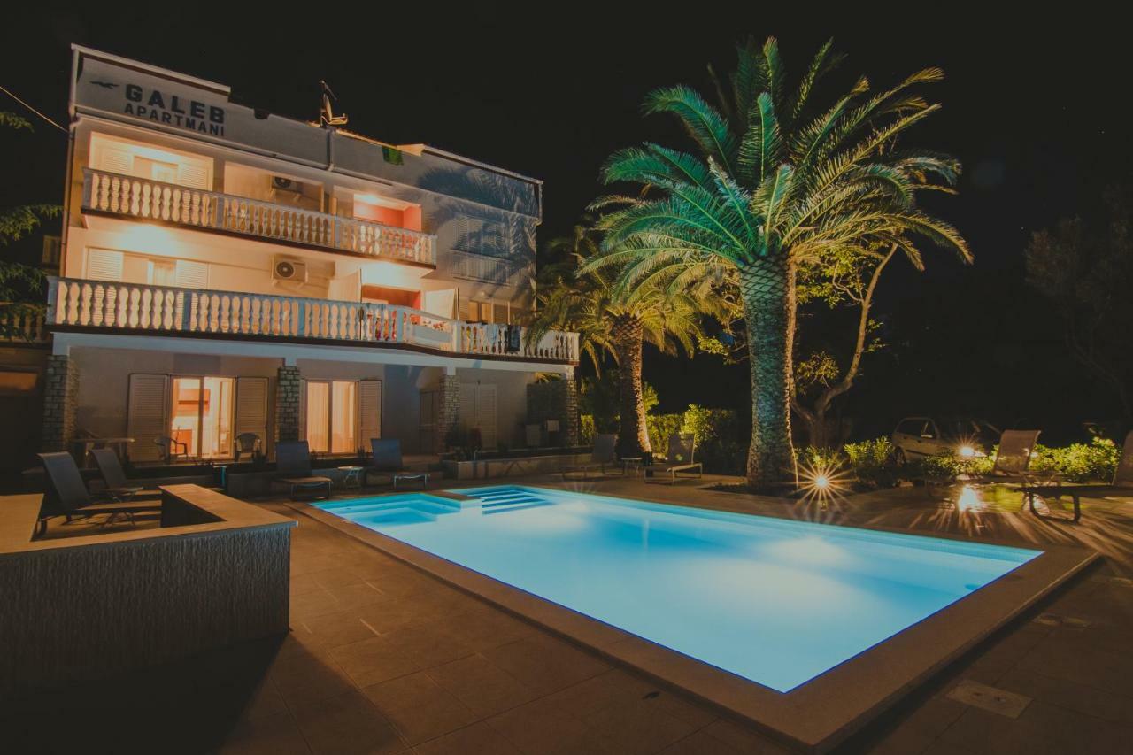 Pool Apartments Galeb Novalja Dış mekan fotoğraf