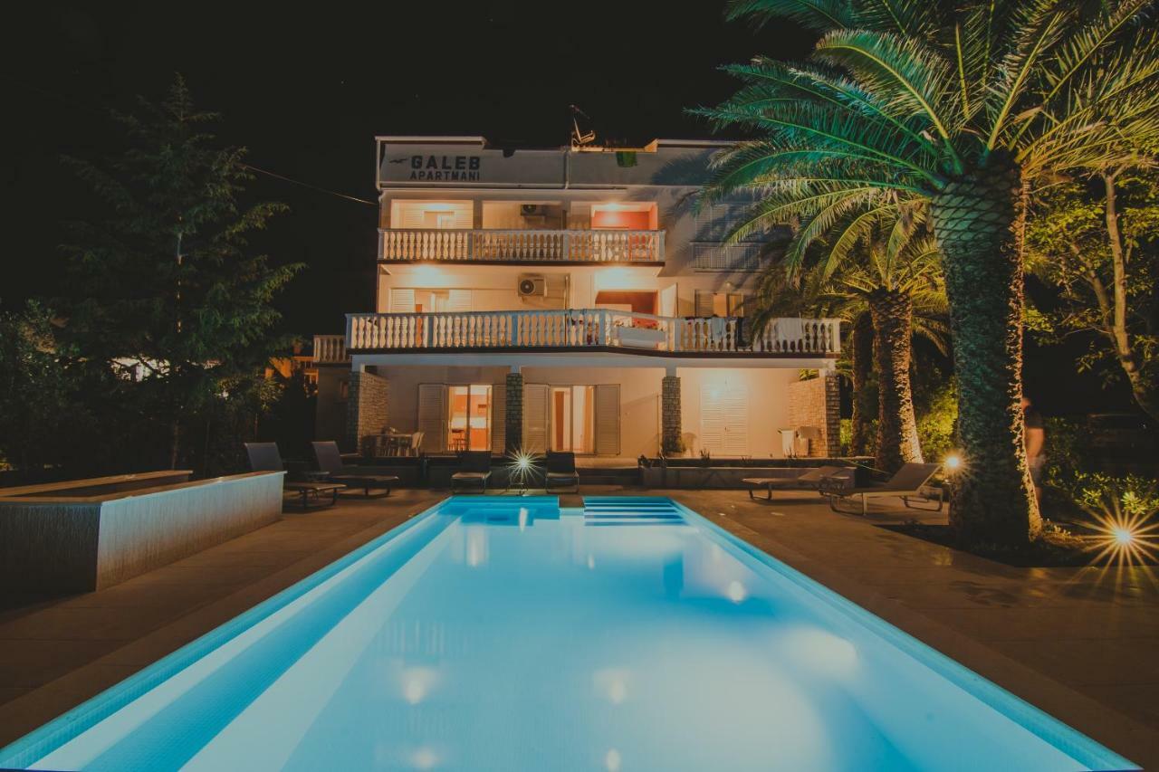 Pool Apartments Galeb Novalja Dış mekan fotoğraf